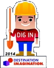 dig in challenge pin