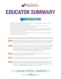 14-15 Educator Summary Flyer 6 17 14-Thumb