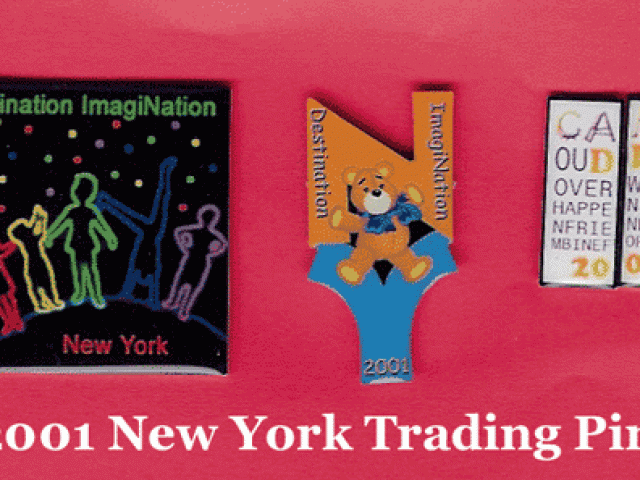 2001 NYDI Trading Pins