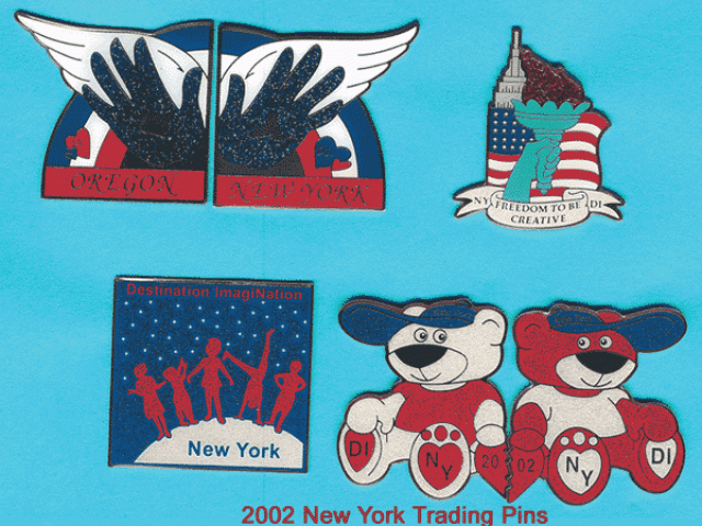 2002 NYDI Trading Pins