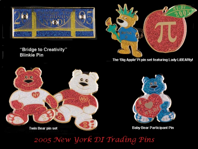 2005 NYDI Trading Pins