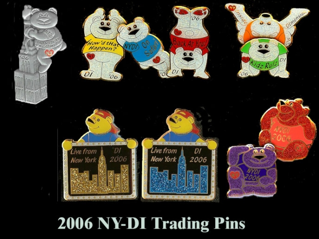 2006 NYDI Trading Pins