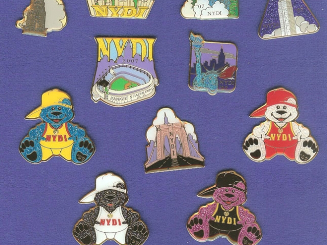 2007 NYDI Trading Pins