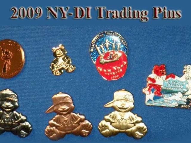 2009 NYDI Trading Pins