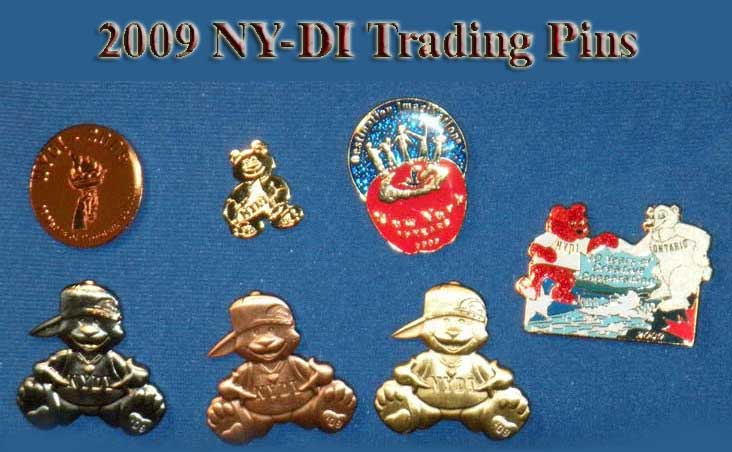 2009 NYDI Trading Pins