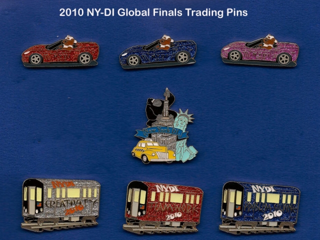 2010 NYDI Trading Pins