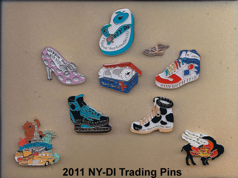 2011 NYDI Trading Pins
