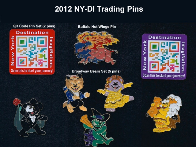 2012 NYDI Trading Pins