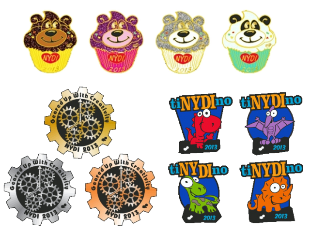 2013 NYDI Trading Pins