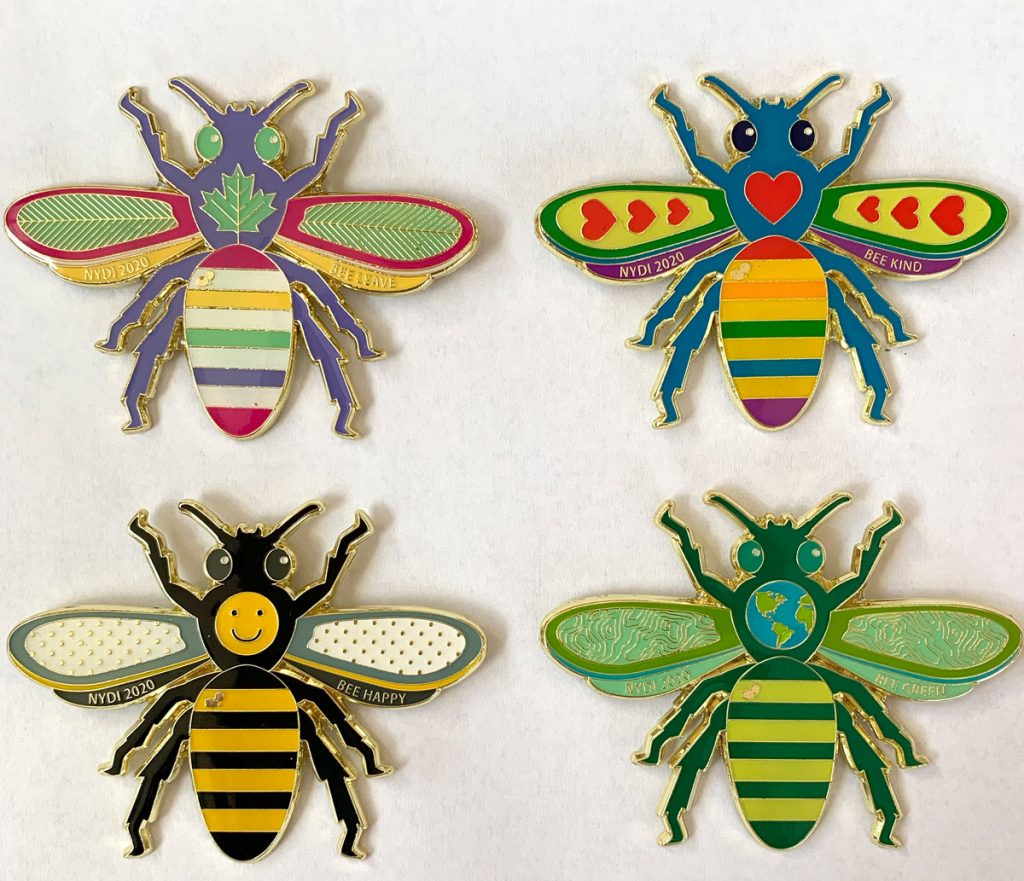 Bees Pin Set - 2020 Bees Pin Set - 2020