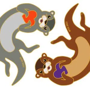 2021-22 Pin Set 2 Otters