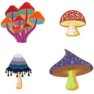 2021-22 Pin Set 4 Mushrooms