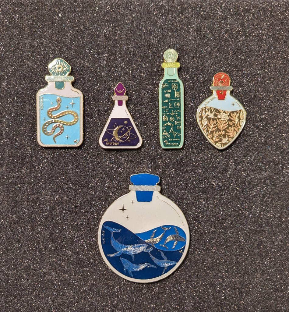 2024-ny-pins-potions Potion Pin Set
