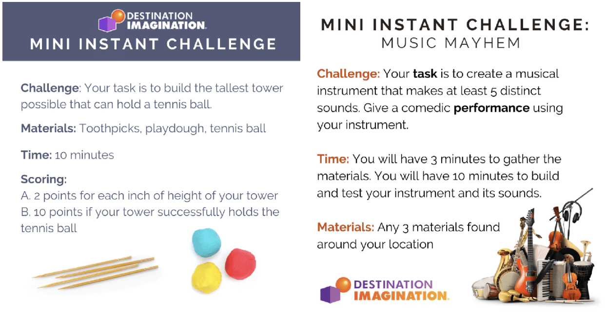Mini Instant Challenges