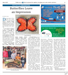 Butterflies Leave an Impression article